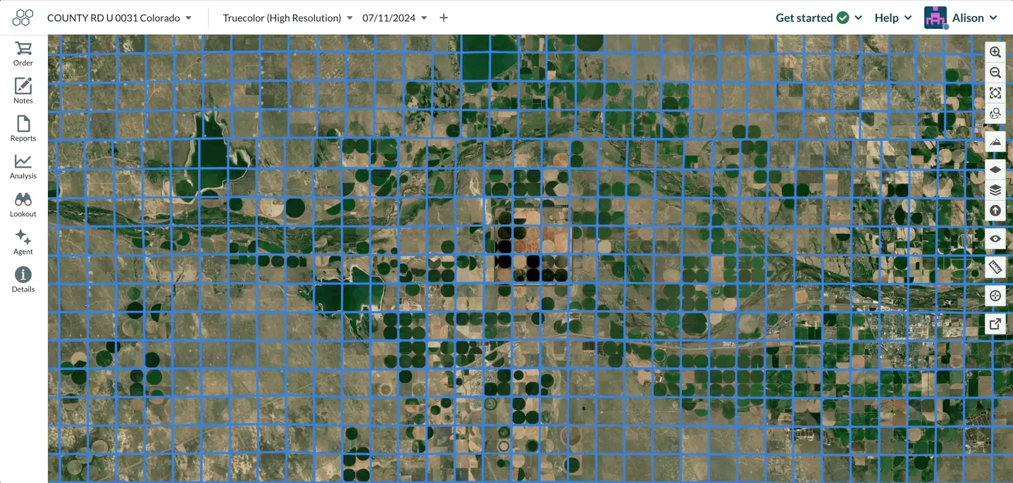 BLM National PLSS layer in Lens